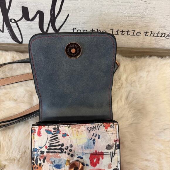 Anekke Mini Faux Leather Crossbody Purse - Picture 3 of 15